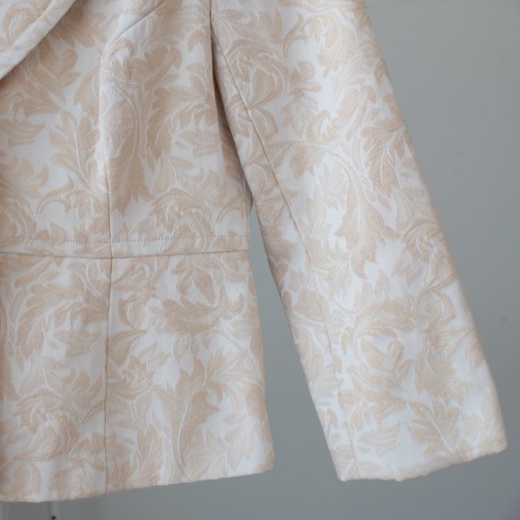 Cream Jacket / Blazer Small - Picture 6 of 12